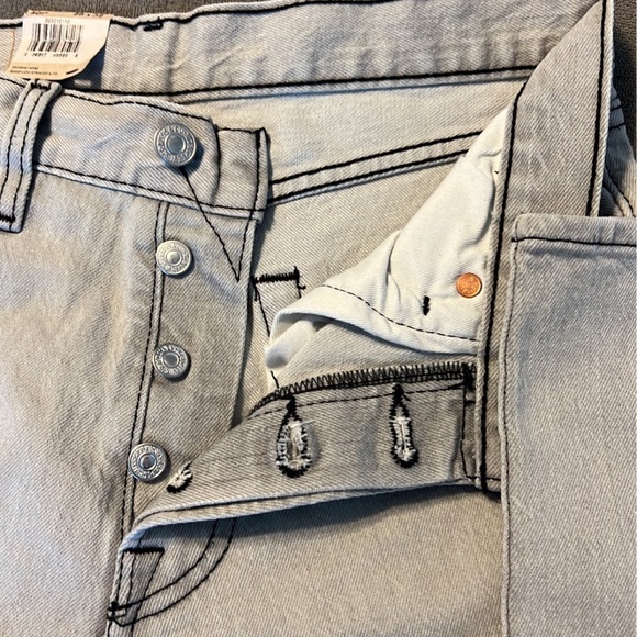 Levi's Men's 501 Original Fit Jeans - Picture 3 of 6